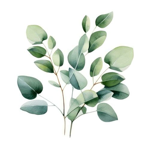 Watercolor eucalyptus branch isolated 27124302 Stock Photo at Vecteezy