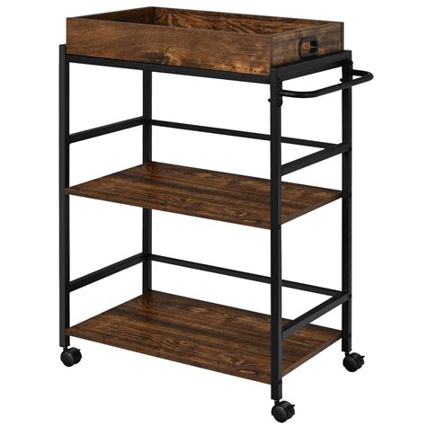 Buy Multigot Kitchen Cart Tier Storage Shelves Industrial Rolling