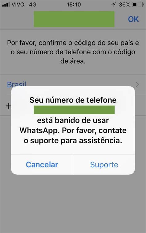 Número Banido no WhatsApp Desk Rio Ferramenta de atendimento