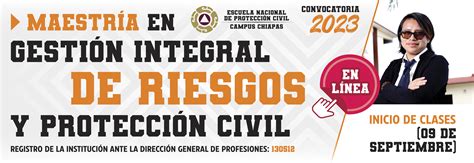 Maestría En Gestión Integral De Riesgos Y Protección Civil