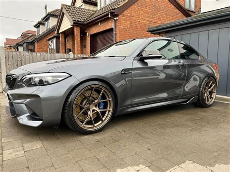 Bmw M2 F87 Grey Japan Racing Sl01 Wheel Front