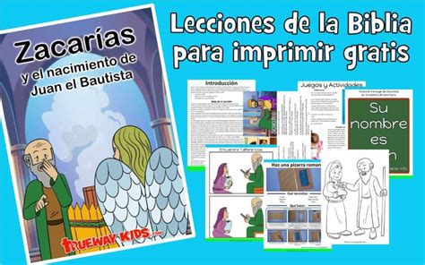 Zacarías y el nacimiento de Juan el Bautista Trueway Kids