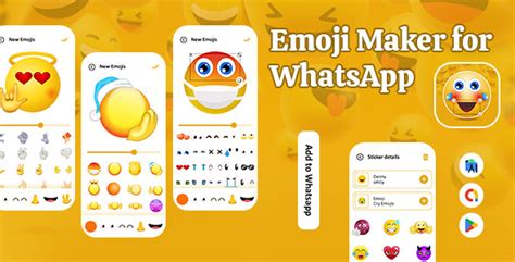 Emoji Maker for WhatsApp - Emoji Sticker Maker - Design Emojis - Emoji ...