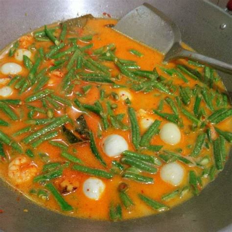 Gulai Kacang Panjang Telur Puyuh Sedap Mantap Langsung Santap