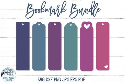 Bookmark SVG Bundle Bookmarks Bookmark Svg Teacher Gift - Etsy