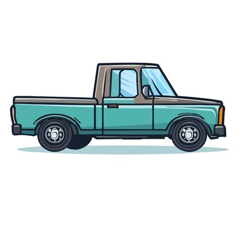 Pickup Truck Transparent Backgroundai Generative 25334514 Png