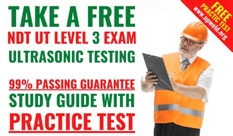 Take A Free Asnt Ndt Ut Level Exam Practice Test Upweld