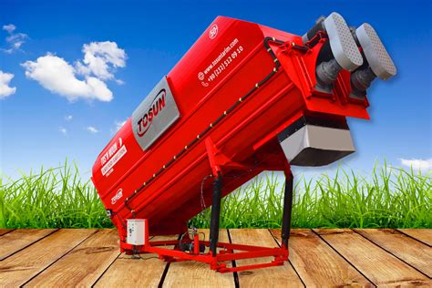 50 M3 Stationary Angled Feed Mixers Tosun Farm Machines Izmir