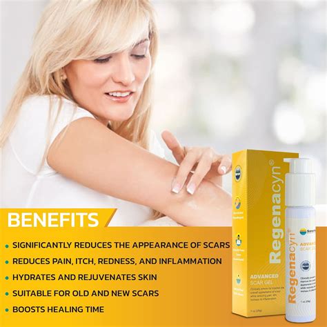 Buy Regenacyn Scar Gel Advanced Acne Scar Treatment With Hypochlorous Acid Stretch Mark