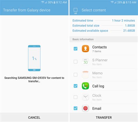 Use Samsung S Smart Switch To Quickly Set Up Your Galaxy S7 Cnet