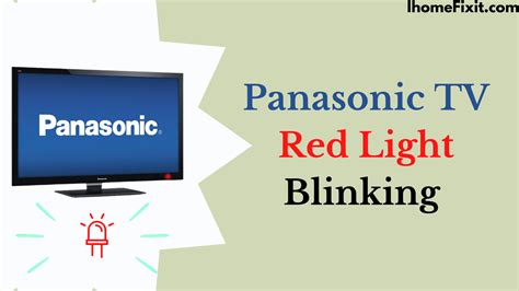 Top 6 Ways To Fix Panasonic TV Red Light Blinking