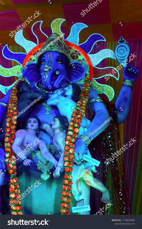 Lord Ganesha During Ganesh Utsav Stock Photo Edit Now