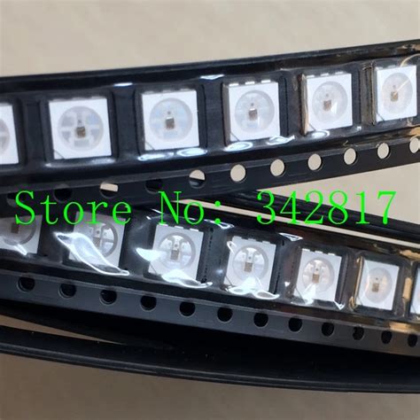 Ws S Pins Led Chip Rgb Smd White Version Ws Individually