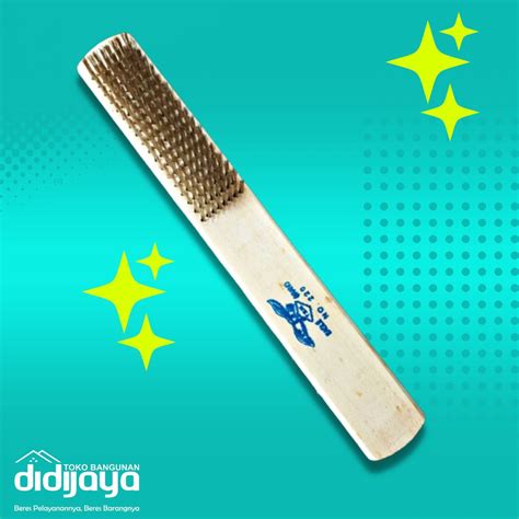 jual sikat kawat baja halus sikat besi halus wire brush shopee