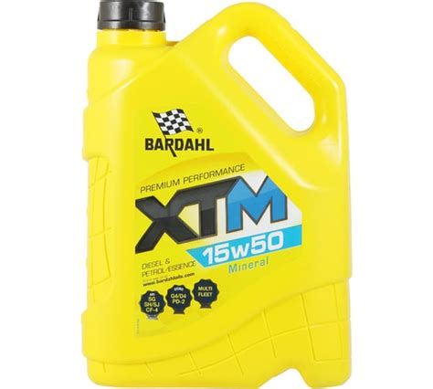 Моторное масло BARDAHL XTM 15W50, синтетическое, 5 л 36353 - выгодная ...