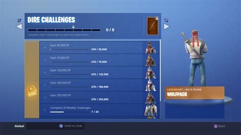 Xp Earned Before Unlocking The Dire Challenges Doesnt Transfer To Your Current Challenges R