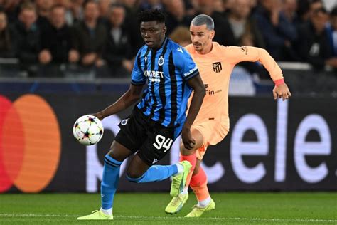 Transferts Strasbourg Pense à Abakar Sylla Fc Bruges Foot