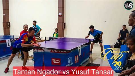 Pertandingan Sesama Spinner Tangguh Tantan Ngador Vs Yusuf Tansar