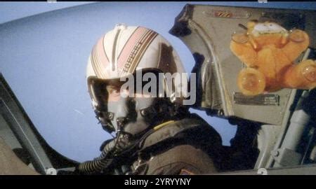 Hot Shots Th Century Fox Film With Charlie Sheen As Lt Sean Topper Harley Stock Photo