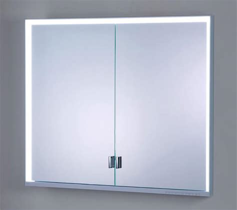 Keuco Royal Lumos Double Door LED Illuminated Recessed Mirror Cabinet