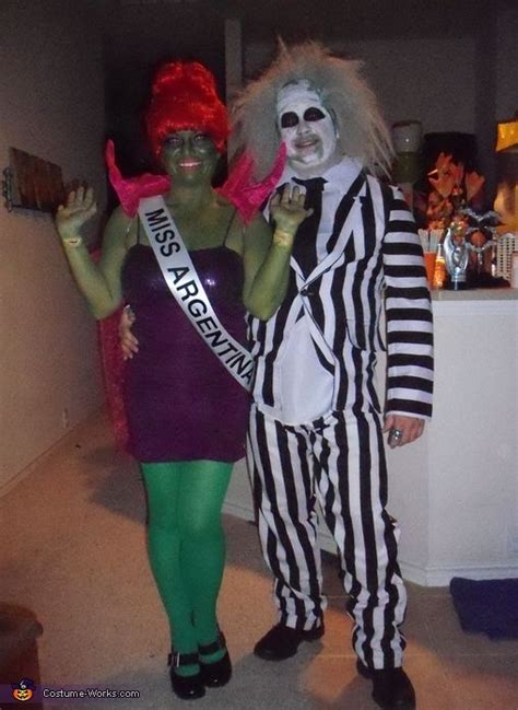 Beetlejuice And Miss Argentina Halloween Costume Contest At Costume