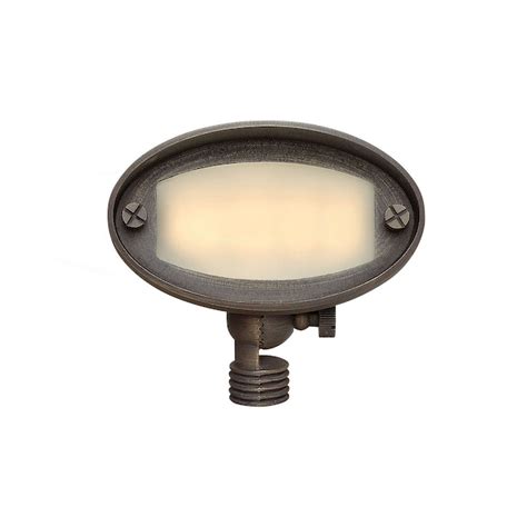 Hinkley Hardy Island 2 5 Watt Matte Bronze Low Voltage Hardwired Led Flood Light In The Spot