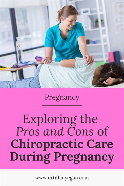 Pros And Cons Of Chiropractic Care During Pregnancy