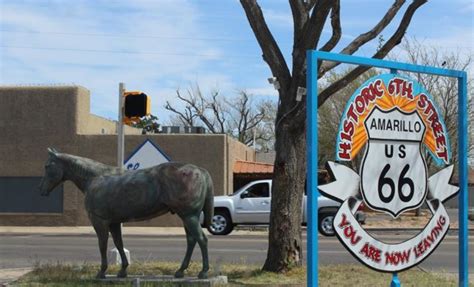 Take a Trip Back in Time on Route 66 in Amarillo Texas