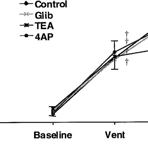 Effect Of K Channel Inhibition On Sequential Vent With Fi O Of