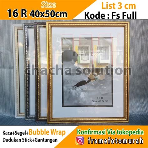 Jual Frame Foto 16r Bingkai Foto 16r Termurah Size 40x50cm Ukir Kab