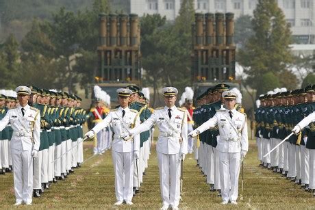 South Korean Army Soldiers Parade During Editorial Stock Photo - Stock ...