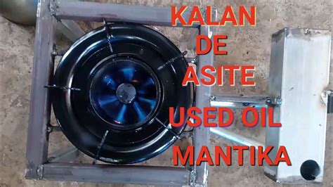 Kalan De Used Oil Going To Pampanga Waste Oil Stove Space Saver