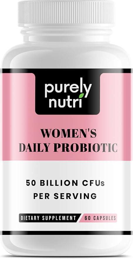 Probiotics For Women 50 Billion Cfus Womens Probiotic Non Gmo And