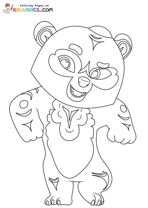 Spirit Rangers Coloring Pages