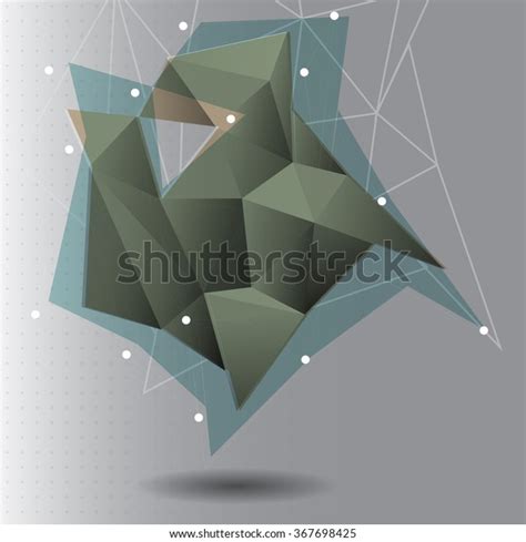 Polygon Geometry Shape Stock Vector Royalty Free 367698425 Shutterstock