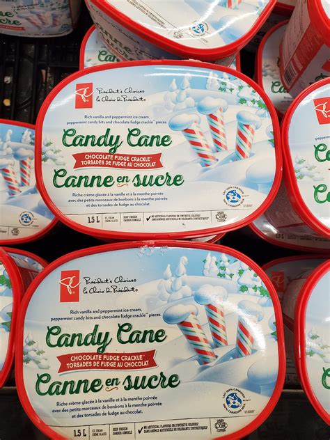 Real Canadian Superstore Pc Candy Cane Chocolate Fudge Crackle Ice