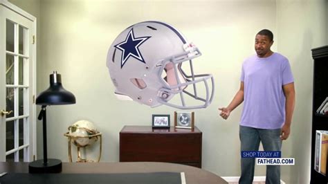 Fathead TV Commercial, 'Own the Highlight: Dallas Cowboys' - iSpot.tv