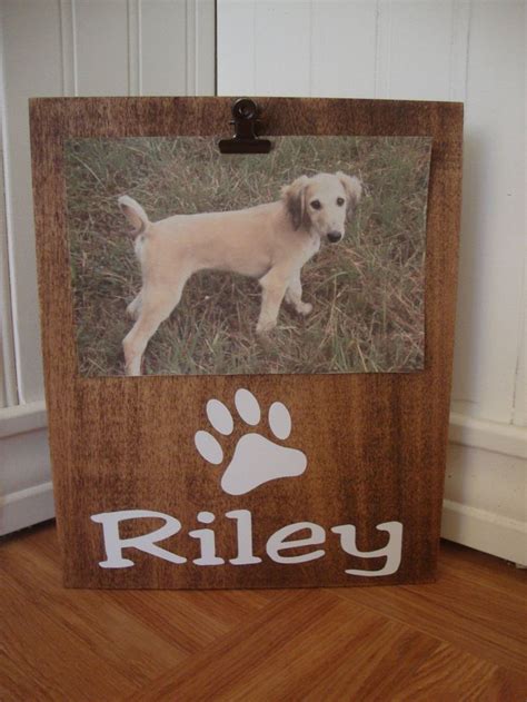 Personalized Dog Frame Paw Print Frame Dog Frame Pet Frame | Etsy | Dog frames, Pet frame, Diy ...