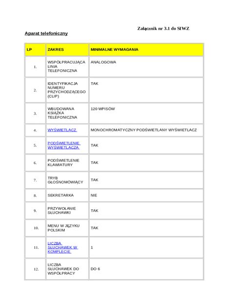 Cznik Nr 3 Doc Template PdfFiller