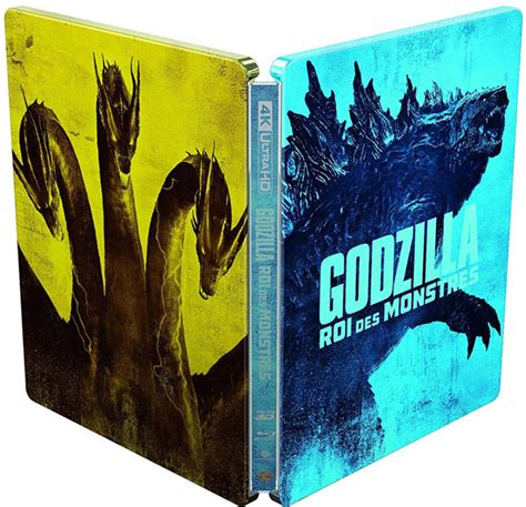 Godzilla 2 Roi Des Monstres Blu Ray 4K Steelbook Collector