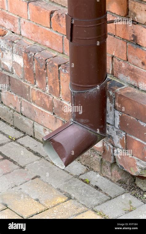 Downspout Drain Hi Res Stock Photography And Images Alamy