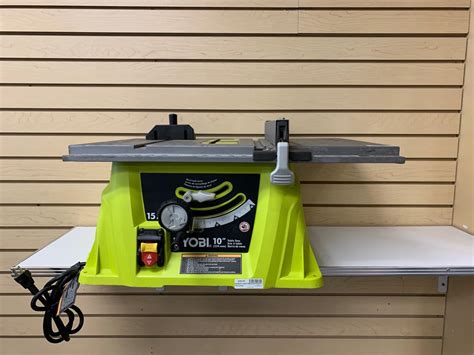 Ryobi 10 15amp Table Saw Rts21g Very Good Greenbacks Pawnshop Ontario Canada