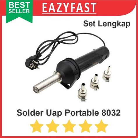 Jual Solder Uap Portable Blower Heat Hot Air Heater Service Hp Smd Kab Bandung