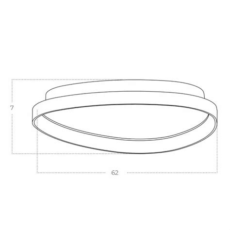 Sufitowa Lampa Metal AMANDA AZ5772 Azzardo LED 55W Regulacja Barwy