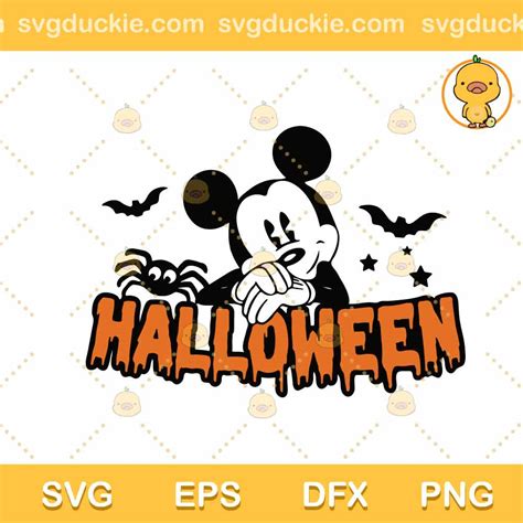 Disney Halloween Svg Mickey Halloween Svg Mickey