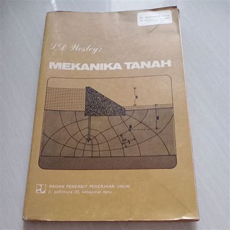 Jual Mekanika Tanah Ld Wesley Shopee Indonesia