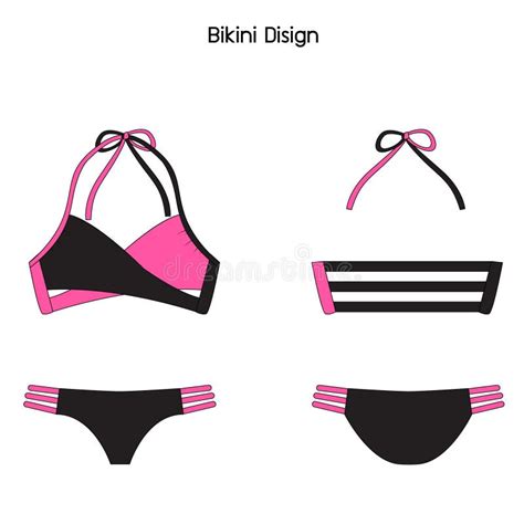Bikini Sexy Illustration Stock Illustration Du Rose