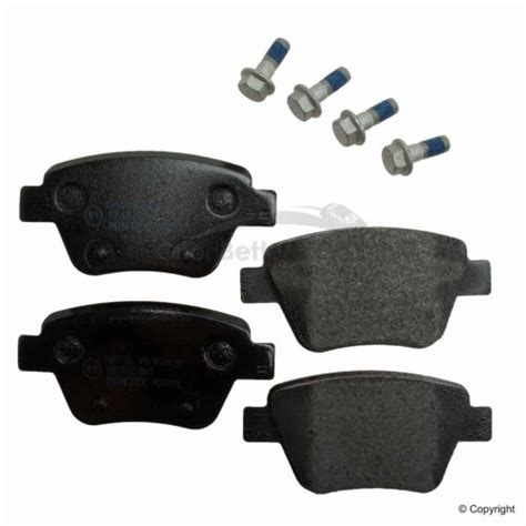 New Mintex Disc Brake Pad Set Rear Mdb2972 For Audi For Volkswagen Vw