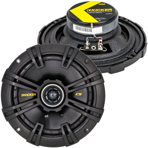 Kicker 40cs654 Cs Series 6 5 Inch 2 Way Coaxial Car Speakers