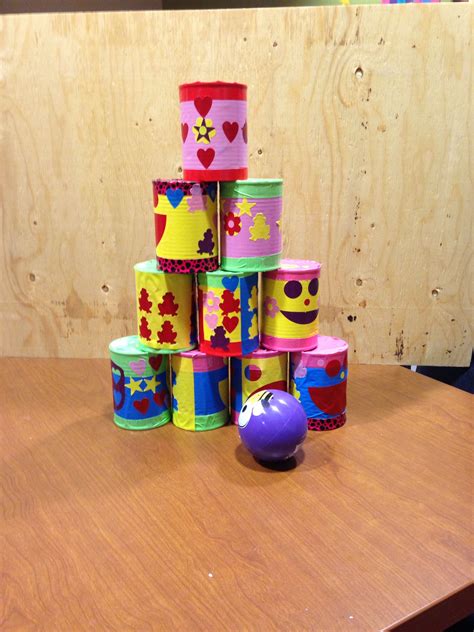 Make Your Own Tin Can Bowling Imagination Station